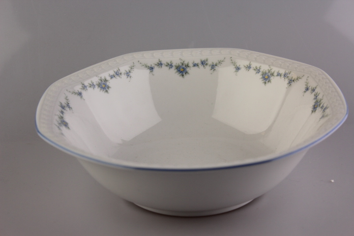 Schüssel 22,5 cm - Seltmann Weiden - Andrea - blaue Ranke