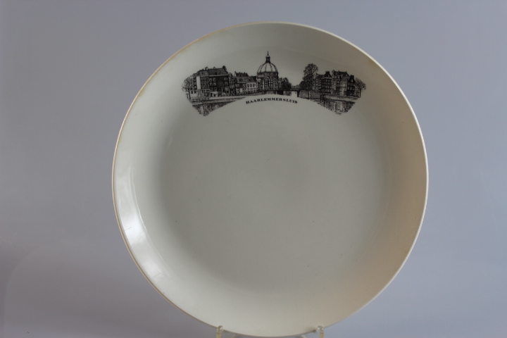 Kuchenteller (Haarlemmersluis) - Villeroy & Boch - Amsterdames grachten