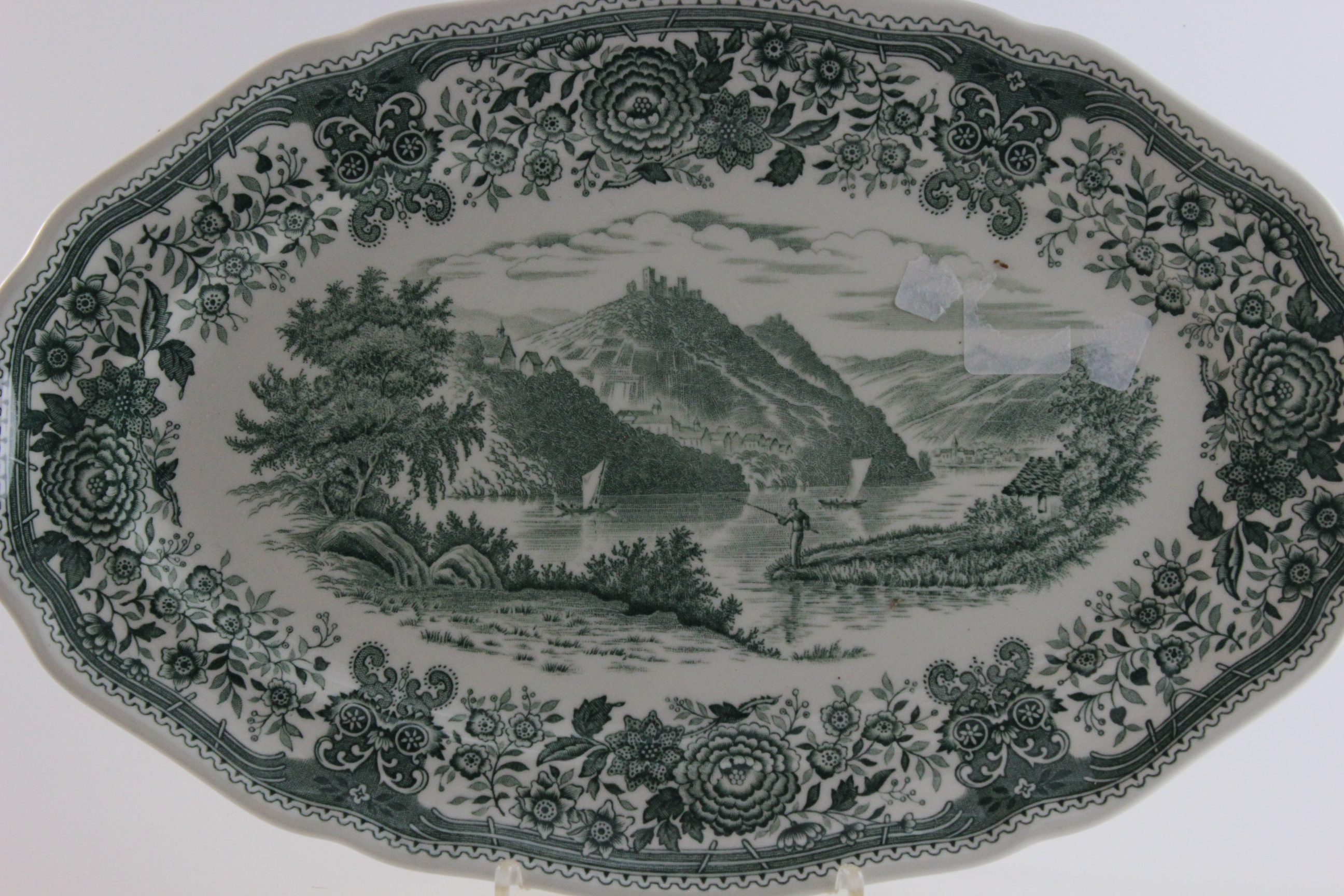 Fleischplatte klein - Villeroy & Boch - Burgenland grün
