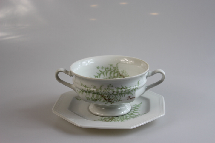 Suppentasse 2tlg. - Gallo - Leonardo - Sommerfarn