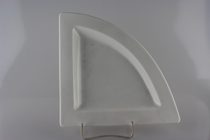 Kuchenteller dreieckig - Villeroy & Boch - New Wave - weiß