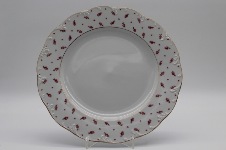 Speiseteller Ø 26 cm (2. Wahl) - Rosenthal - Blütenteppich mit Goldrand