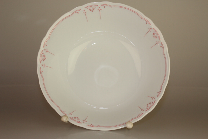 Schüssel Ø 20 cm - Seltmann Weiden - rote Lilie