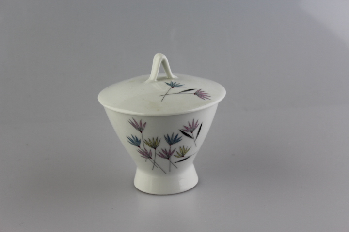 Zuckerdose - Rosenthal - Form 2000 - Blütenspiel