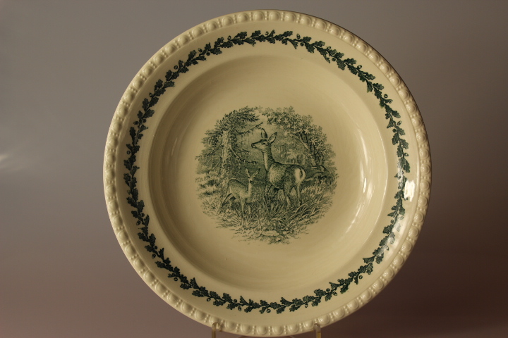 Suppenteller (Reh) - Villeroy & Boch - Diana grün