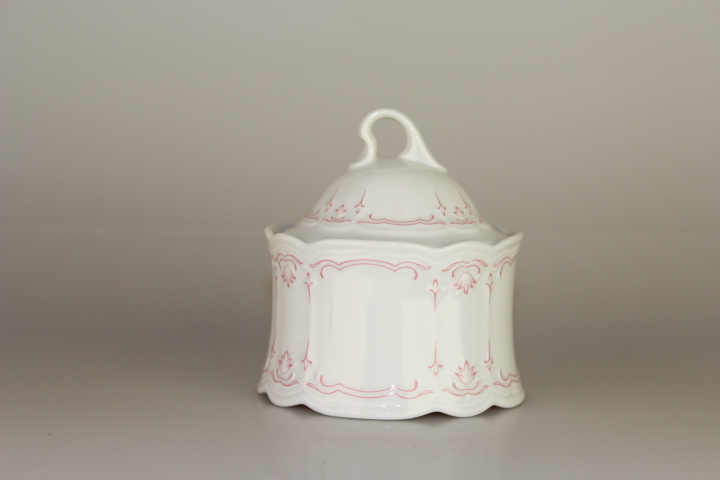 Zuckerdose - Seltmann Weiden - rote Lilie