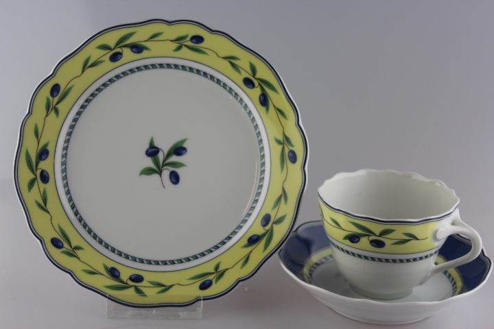 Kaffeegedeck 3 tlg. - Hutschenreuther - Medley - Mantova/Va/Vi