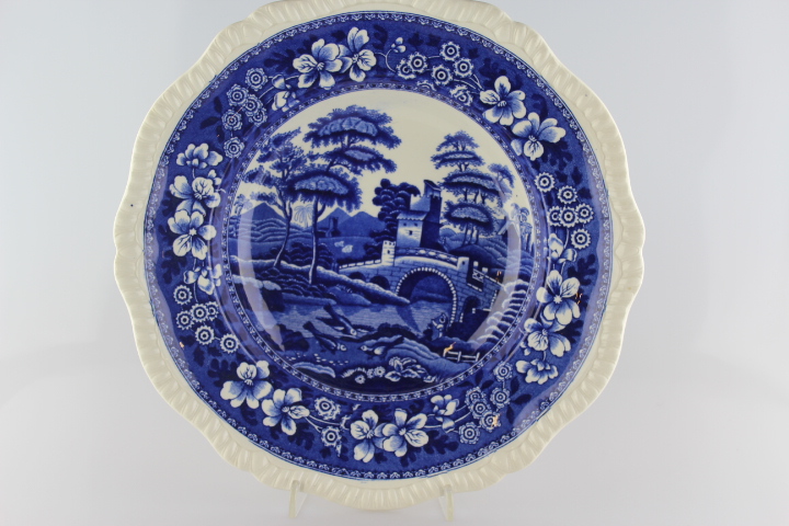 Suppenteller 23cm - Spode - Blue Tower