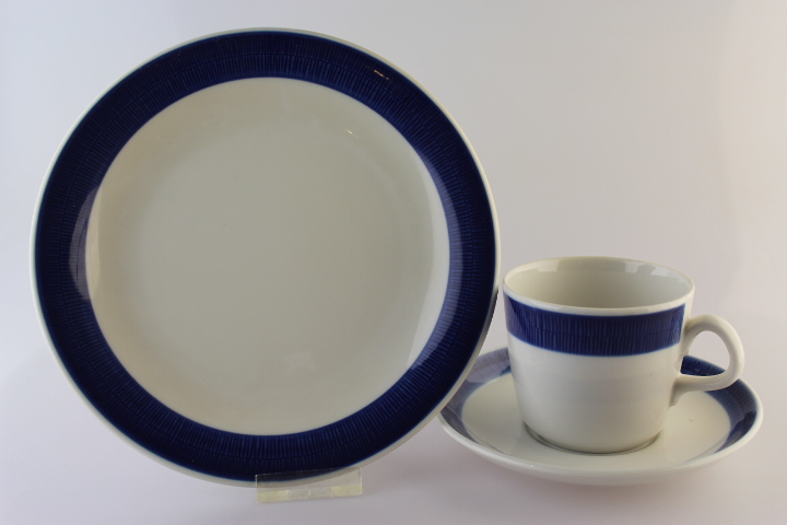 Kaffeegedeck - Rörstrand - Koka blau