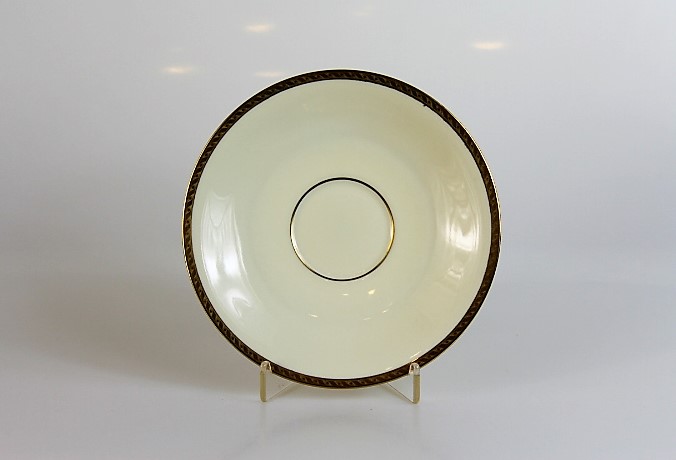 Untertasse für Teetasse - Heinrich - Anmut - Goldrand 14165