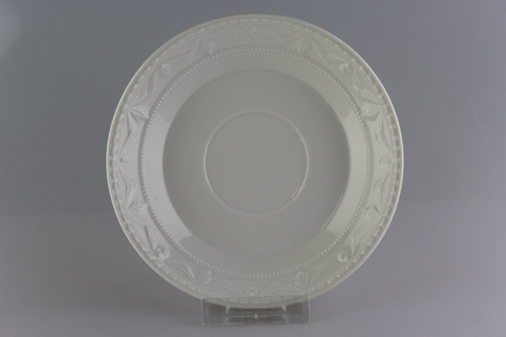 Untertasse für Suppe - KPM Berlin - Kurland - Dekor weiß