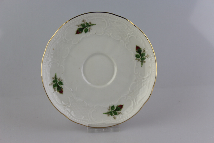 Untertasse - Seltmann Weiden - Wien - Grüne Rose