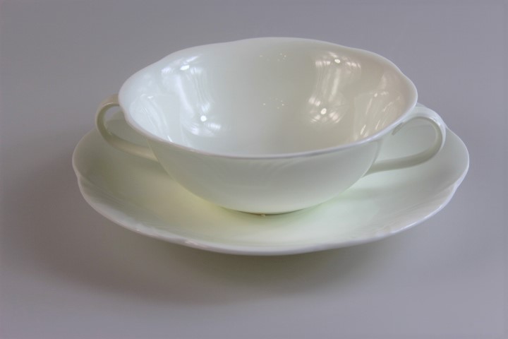 Suppentasse 2 tlg. - Villeroy & Boch - Arco Weiß