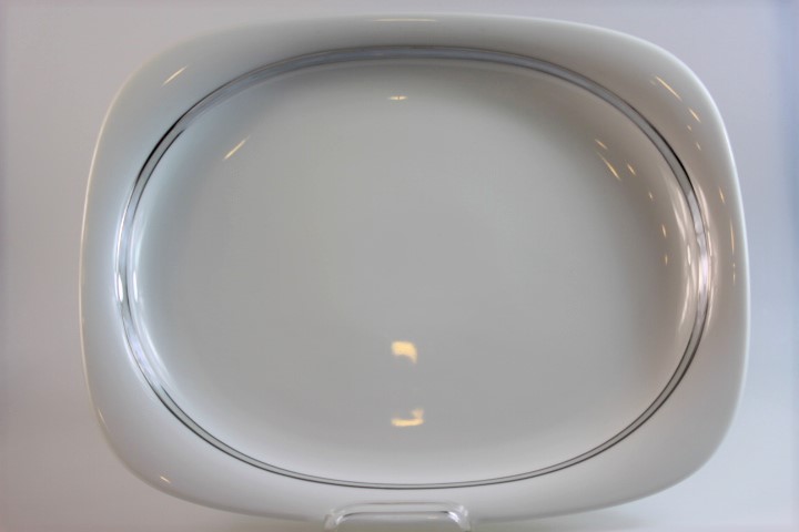 Fleischplatte 38 cm - Rosenthal - Suomi - Platinrand