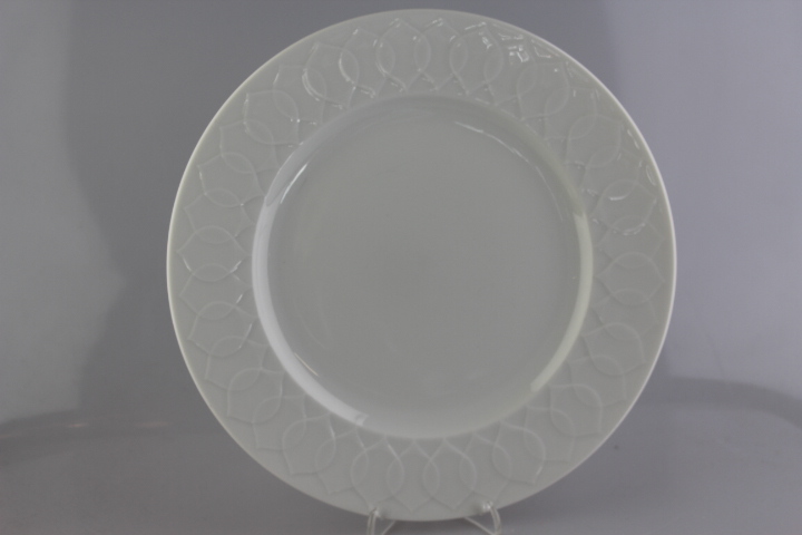 Speiseteller Ø 25,5 cm - Rosenthal - Lotus weiß