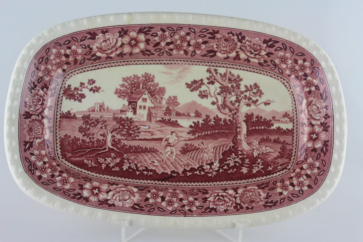 Fleischplatte 30 cm - Villeroy & Boch - Rusticana rot