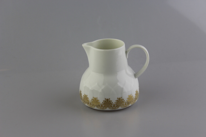 Sahnekännchen - Rosenthal - Lotus - Goldbordüre