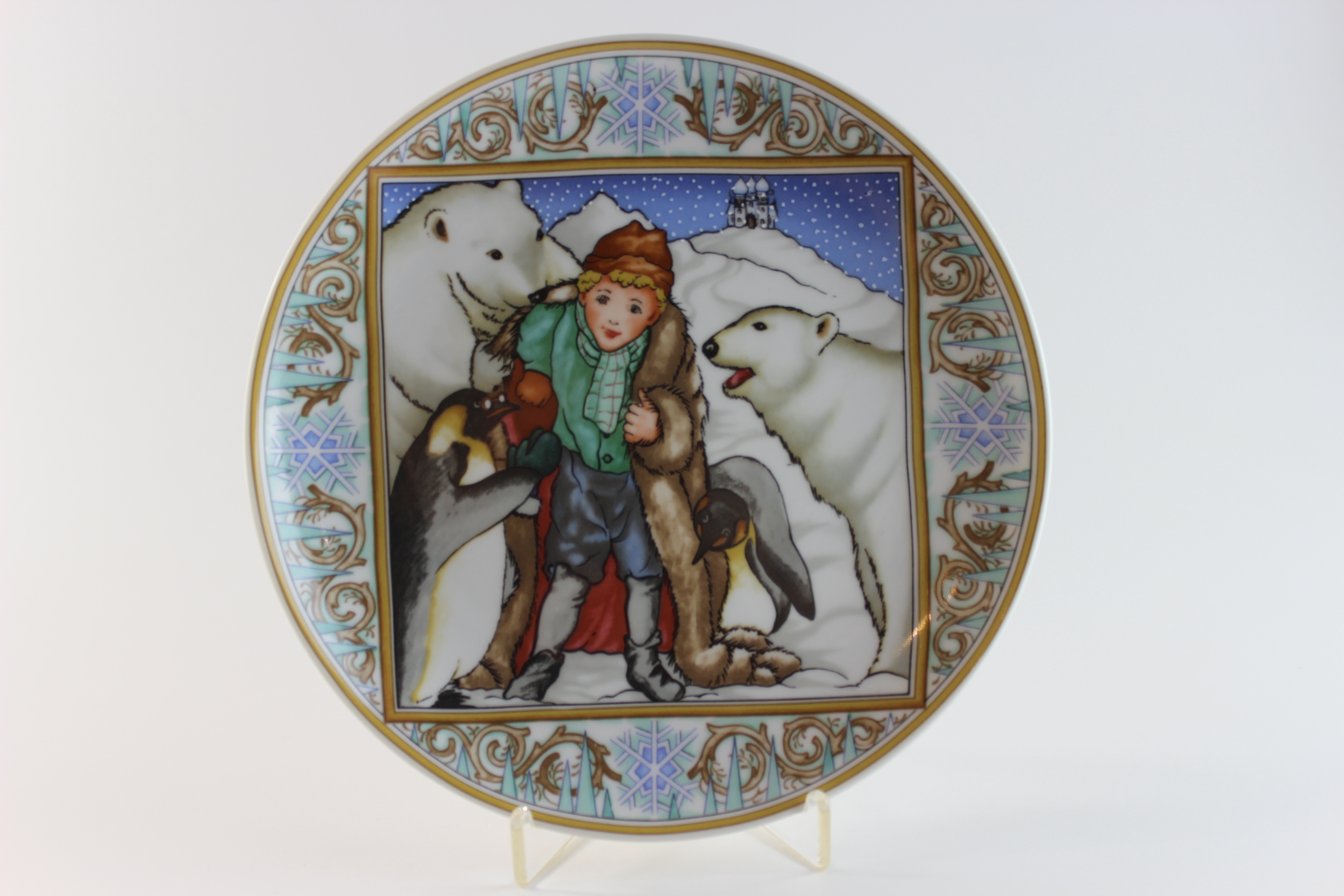 Wandteller - V&B/Heinrich - Kinderträume - Der Schneekönig