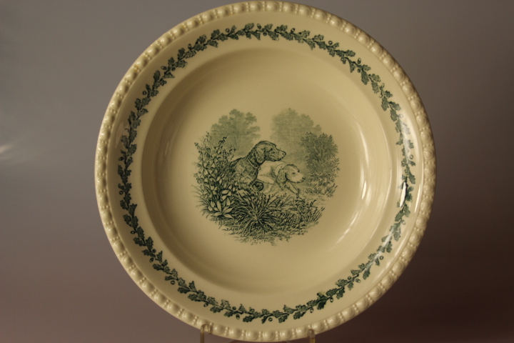 Suppenteller (Hund) - Villeroy & Boch - Diana grün