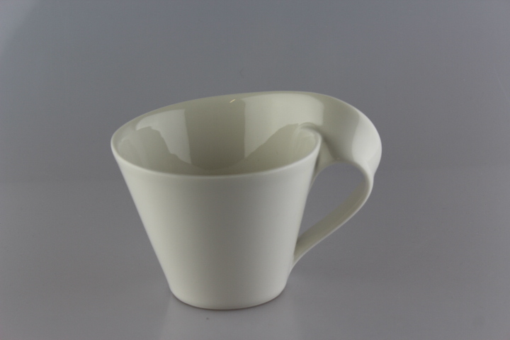 Milchkaffeebecher - Villeroy & Boch - New Wave weiß