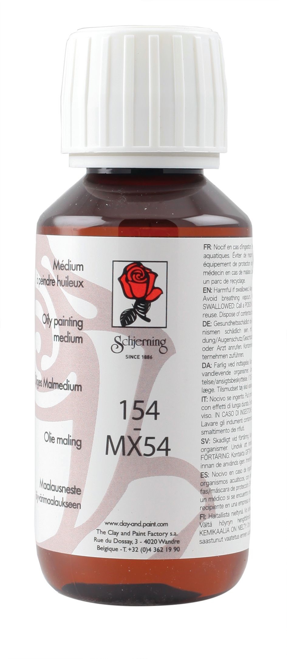 154 / MX54 - Öliges Malmedium - 125 ml