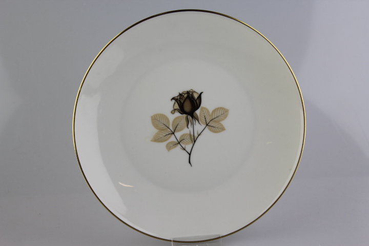 Kuchenteller Ø 19 cm - Rosenthal - Form 2000 - Schattenrose