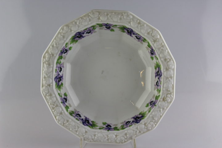 Salatteller Ø 20,5 cm - Rosenthal - Stiefmütterchen