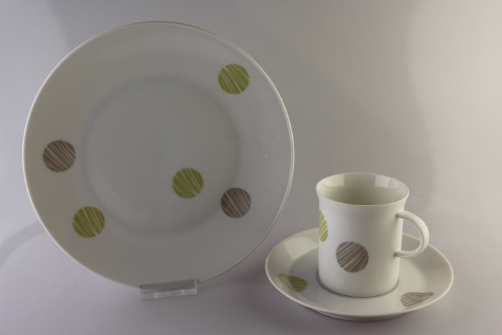 Kaffeegedeck 3tlg. - Rosenthal - Berlin - Dekor 4061