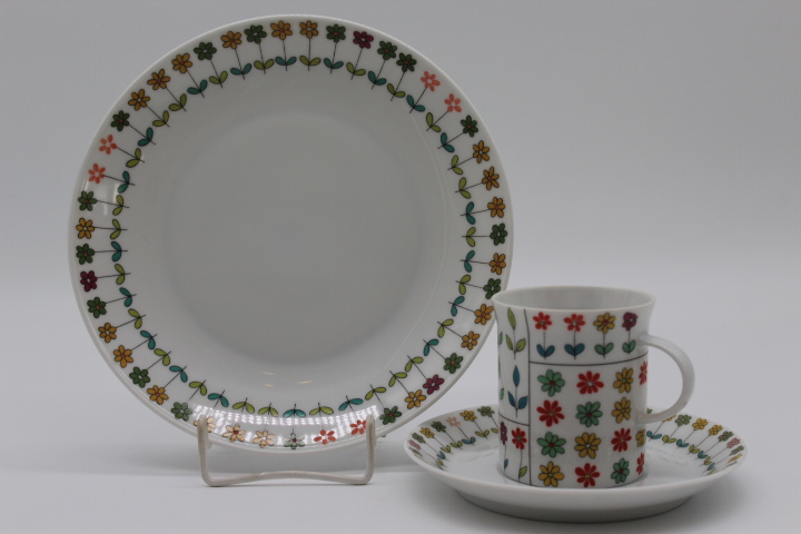 Kaffeegedeck 3 tlg. - Rosenthal - Berlin - Pucci