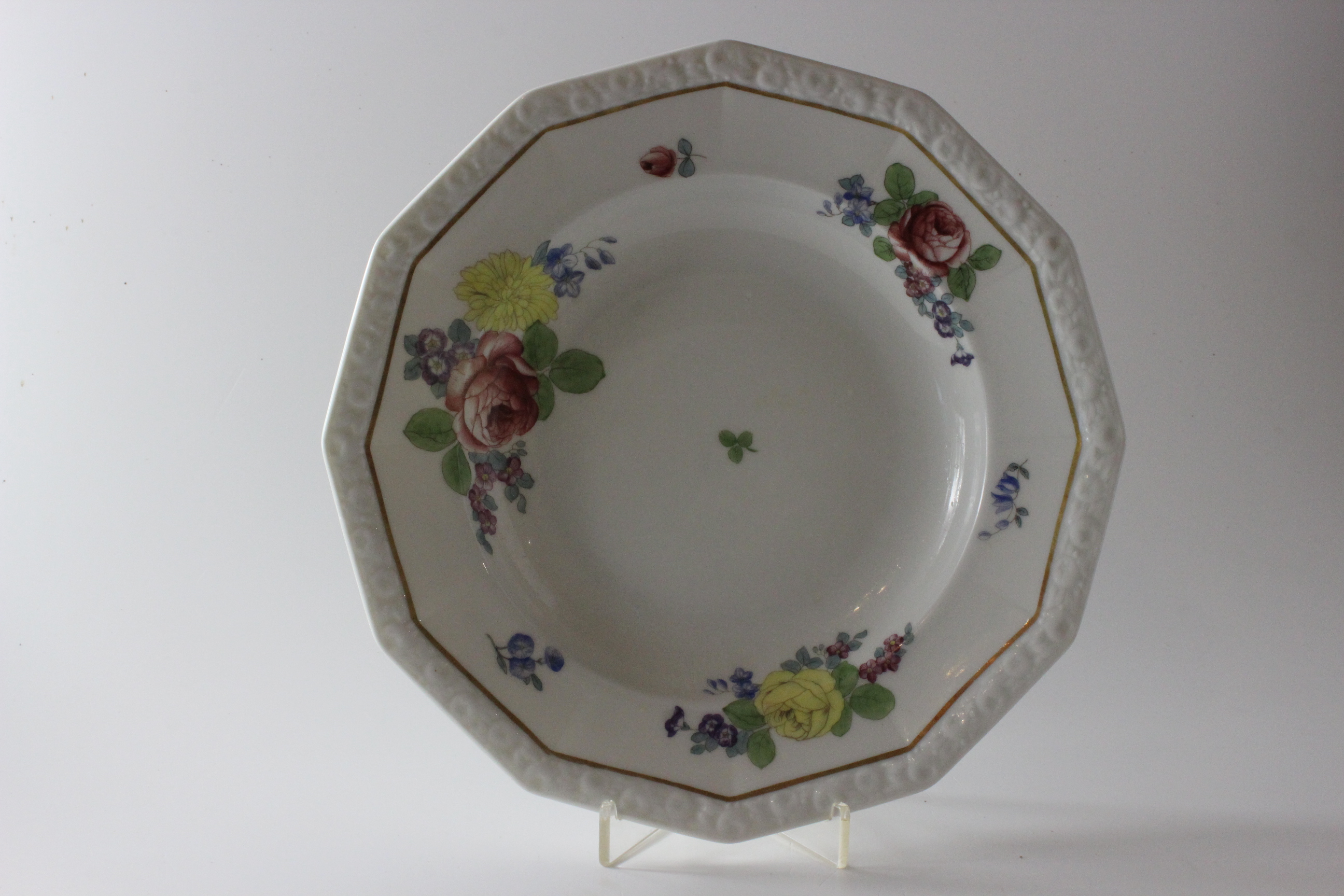 Suppenteller - Rosenthal - Handbemalt