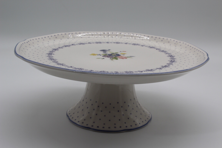 Platte mit Fuß Ø  28 cm - Nikko Japan - Vanessa