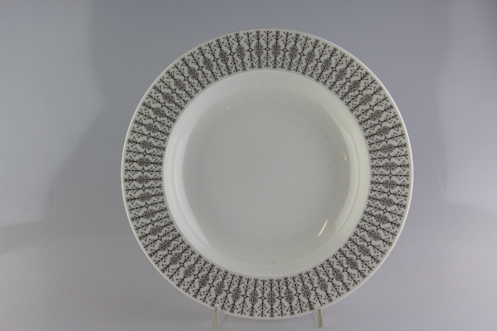 Suppenteller Ø 23 cm - Rosenthal - Composition - Secunda grau