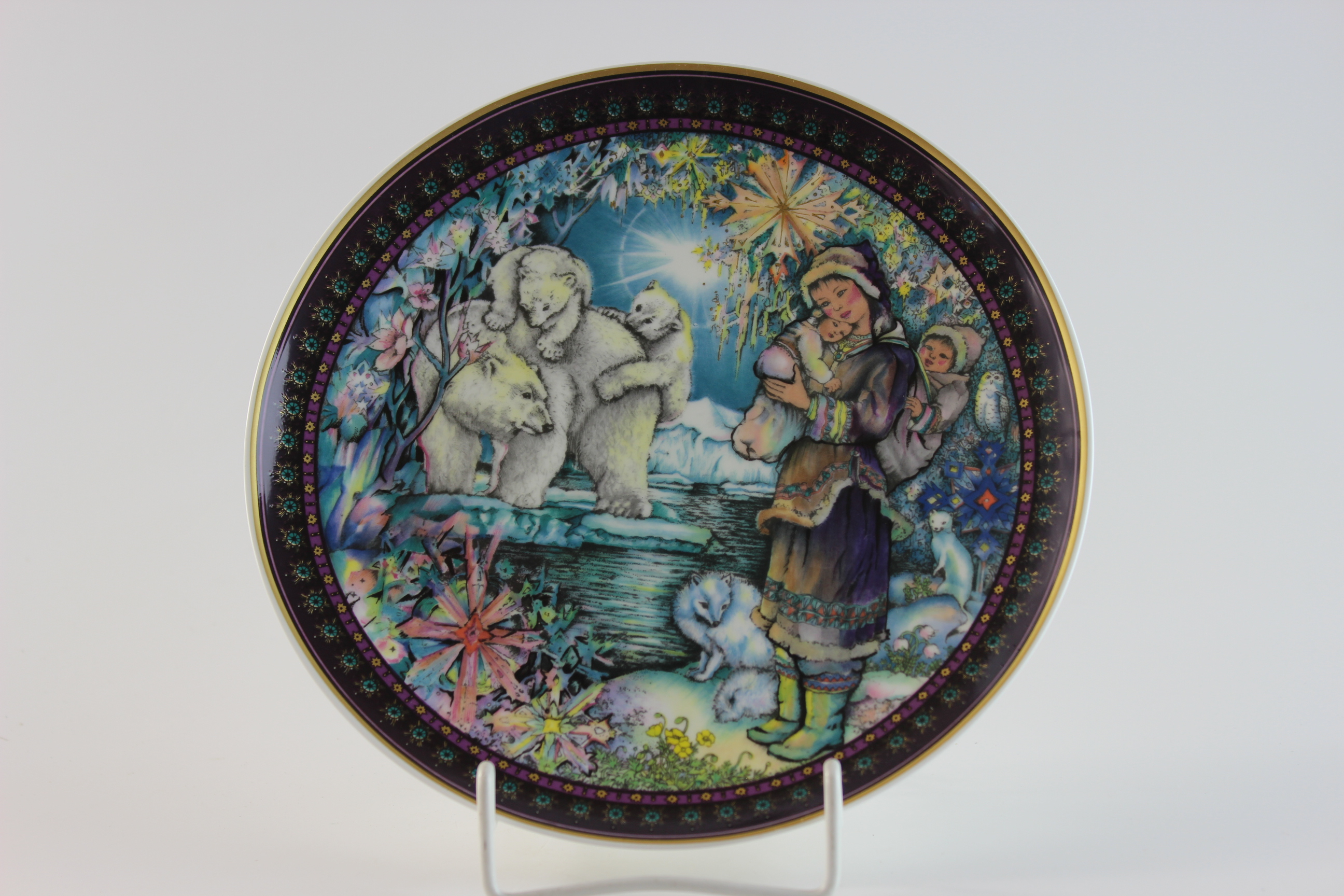 Wandteller - V&B/Heinrich - Rettung der Eisbären