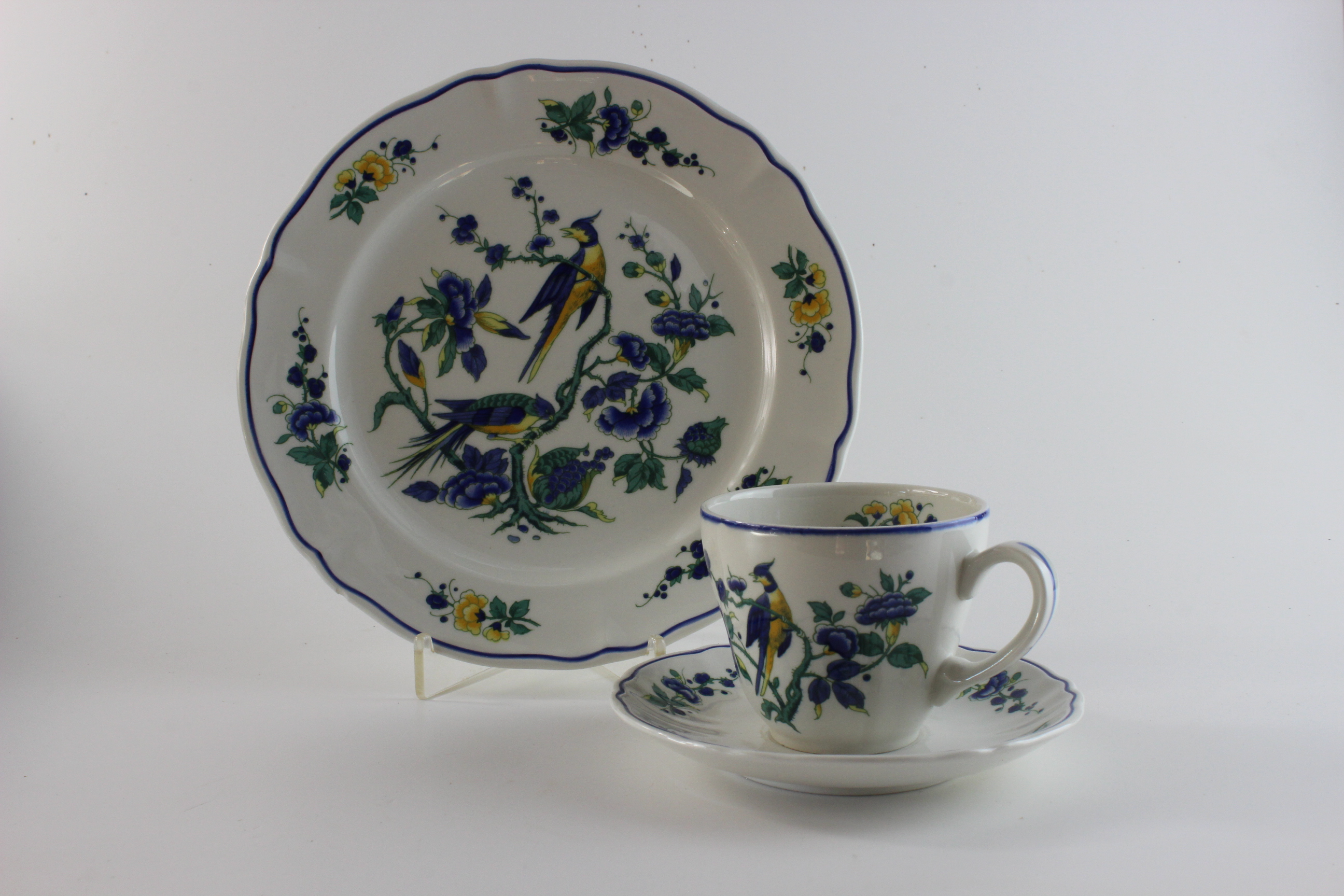 Kaffeegedeck 3 tlg. - Villeroy & Boch - Phoenix blau