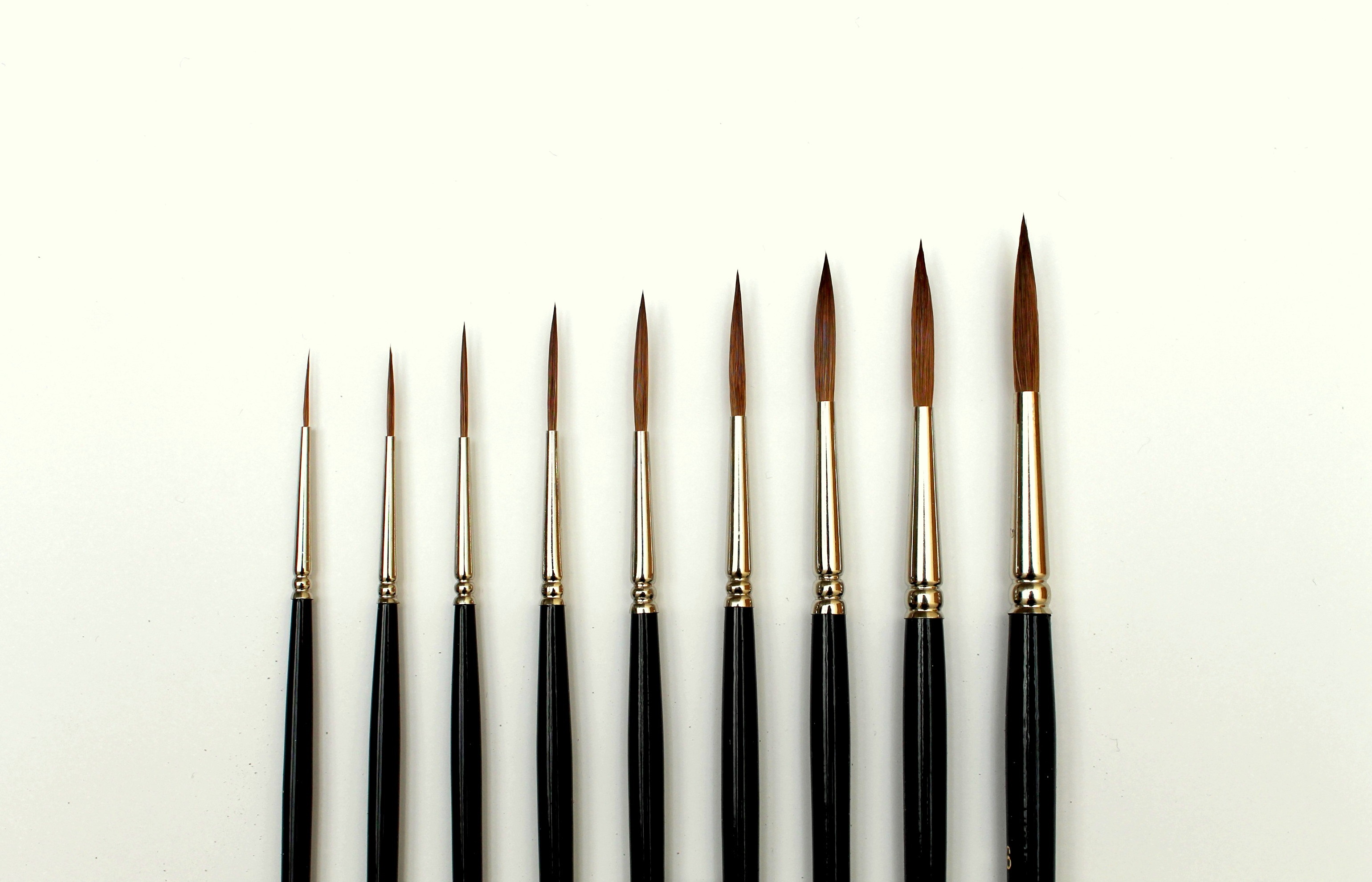 1181 - Größe 0 - Rotmarderhaar