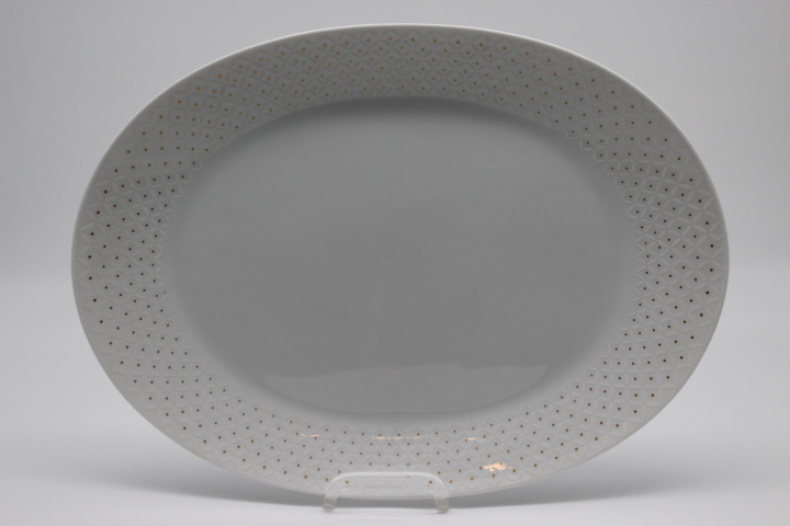 Fleischplatte 33 cm - Rosenthal - Form 2000 - Trienale