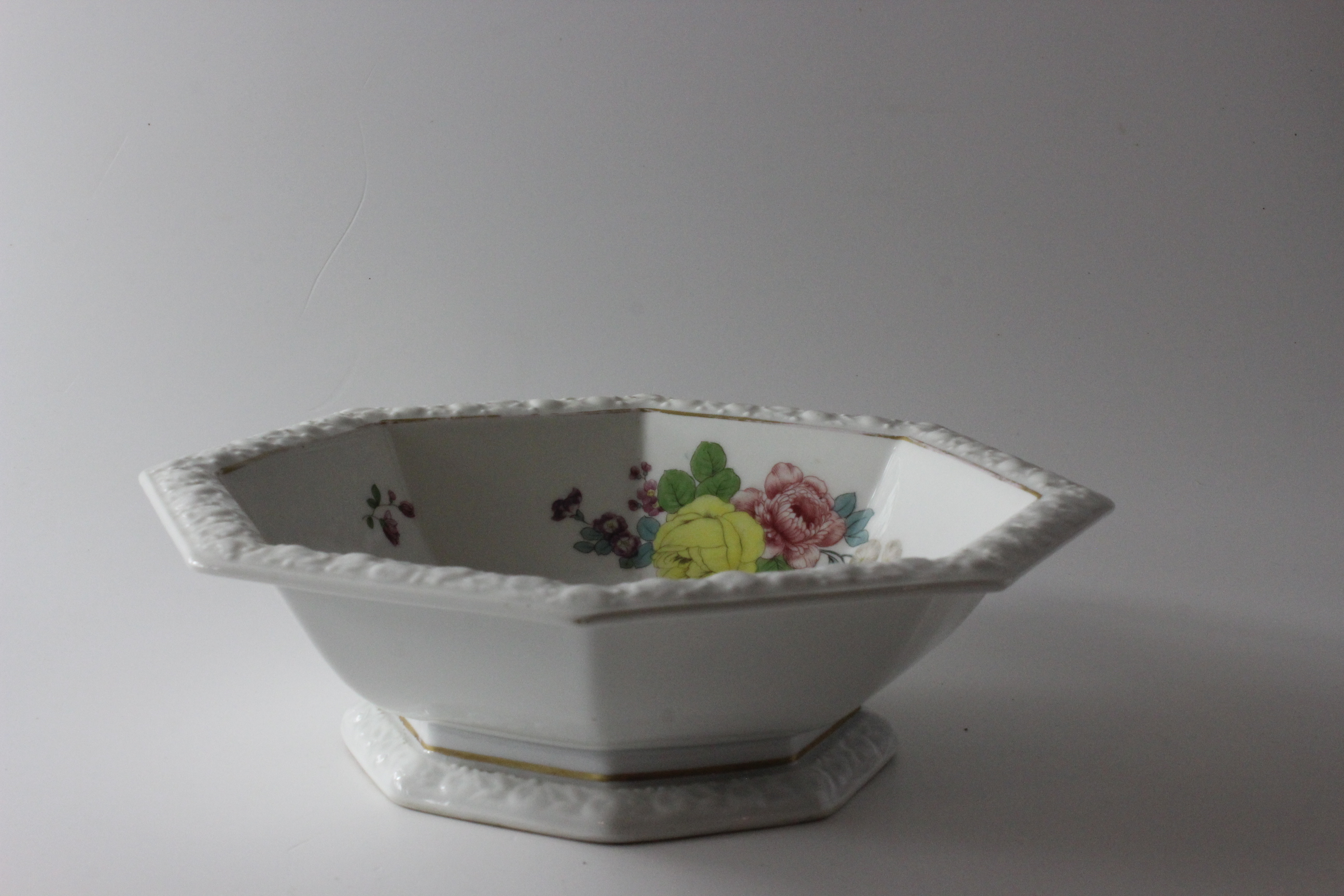 Schüssel auf Fuß Ø 25 cm - Rosenthal - Handbemalt