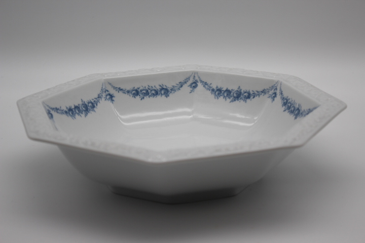 Schüssel Ø 26,5 cm - Rosenthal - Maria - Rosenkante blau