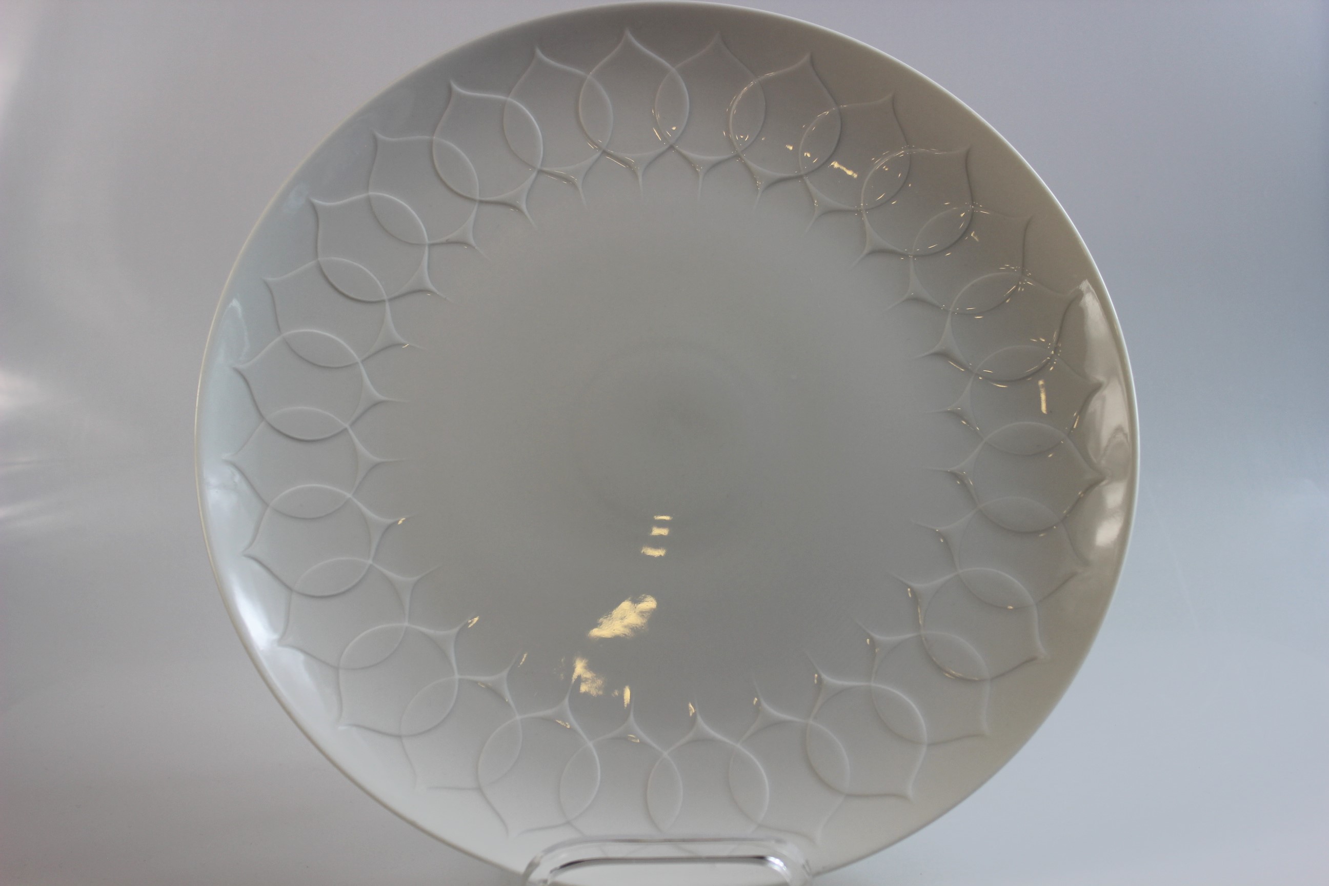 Kuchenteller Ø 28,5 cm - Rosenthal - Lotus weiß