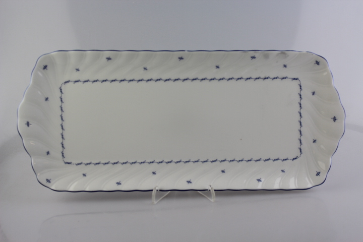 Königskuchenplatte-  Seltmann Weiden - Regina - Mücke mit Blauen Rand