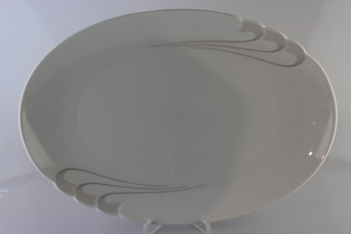 Fleischplatte 31cm  - Seltmann Weiden - Helena - Braun