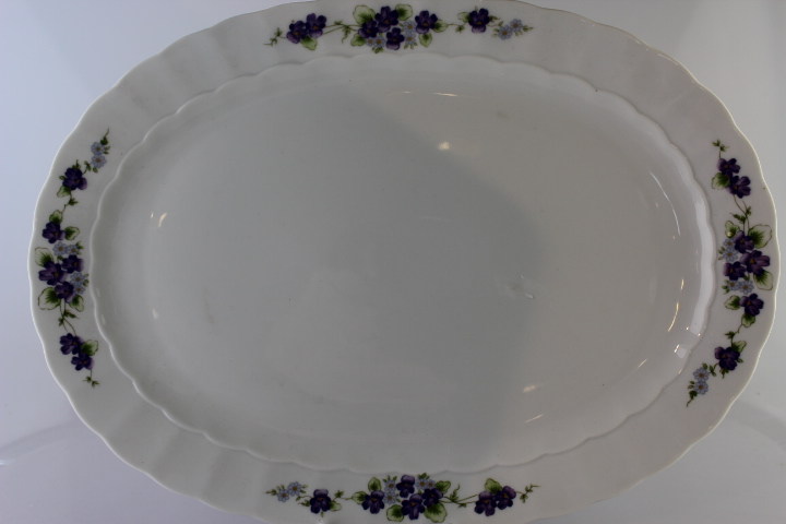 Fleischplatte 32,8 cm - Eschenbach - Veilchen