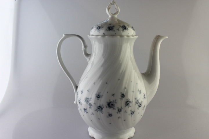 Kaffeekanne - Seltmann Weiden - Regina - Blaues Röschen