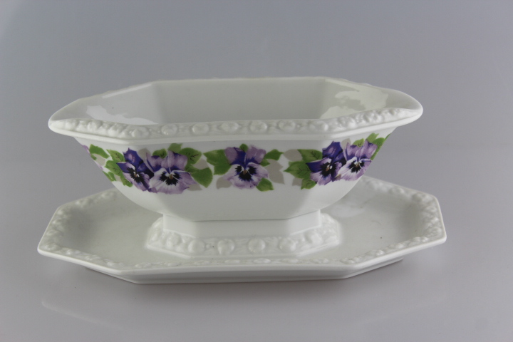 Sauciere - Rosenthal - Stiefmütterchen