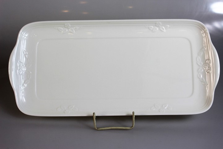 Königskuchenplatte - Villeroy & Boch - Fiori weiß