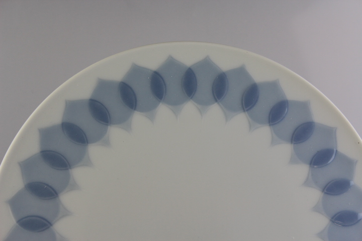 Tortenplatte - Rosenthal - Lotus - Blau