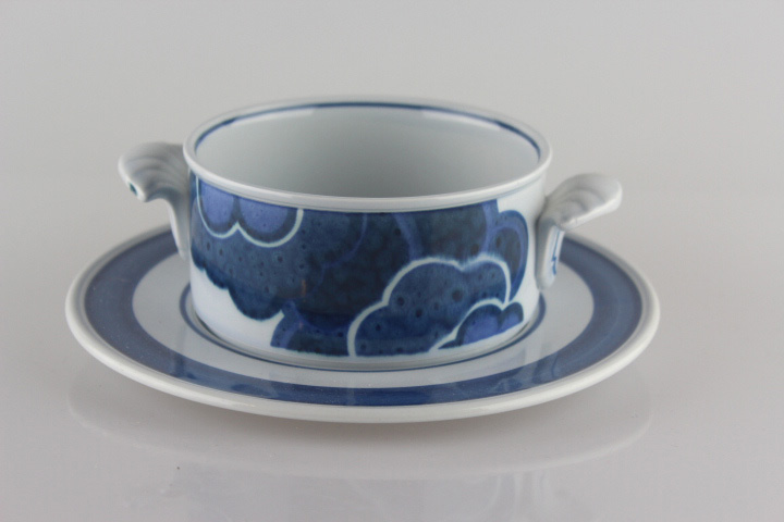 Suppentasse 2 tlg. - Villeroy & Boch - Blue Cloud