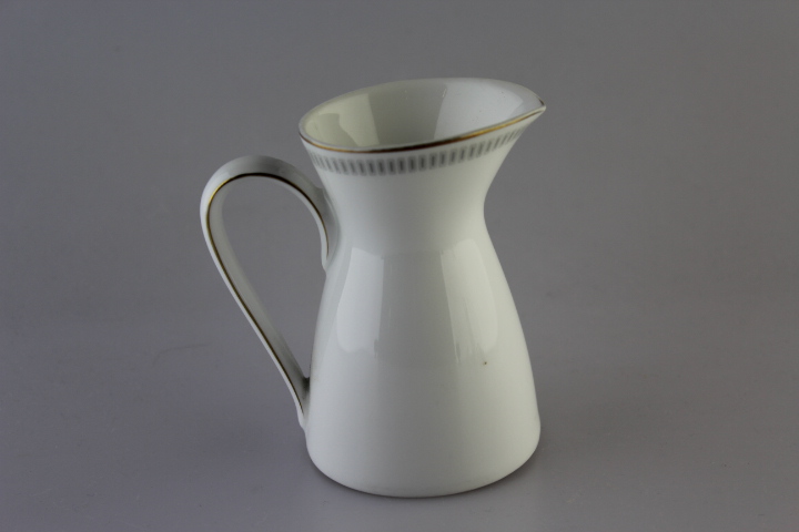 Sahnekännchen - Rosenthal - Form 2000 - Graue Rechtecke