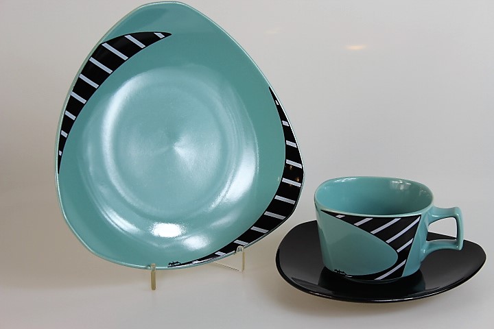 Kaffeegedeck 3 tlg. - Rosenthal - Flash - Frisco