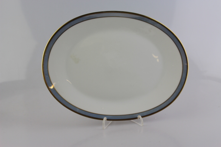 Fleischplatte - Rosenthal - Form 2000 - Gala blau